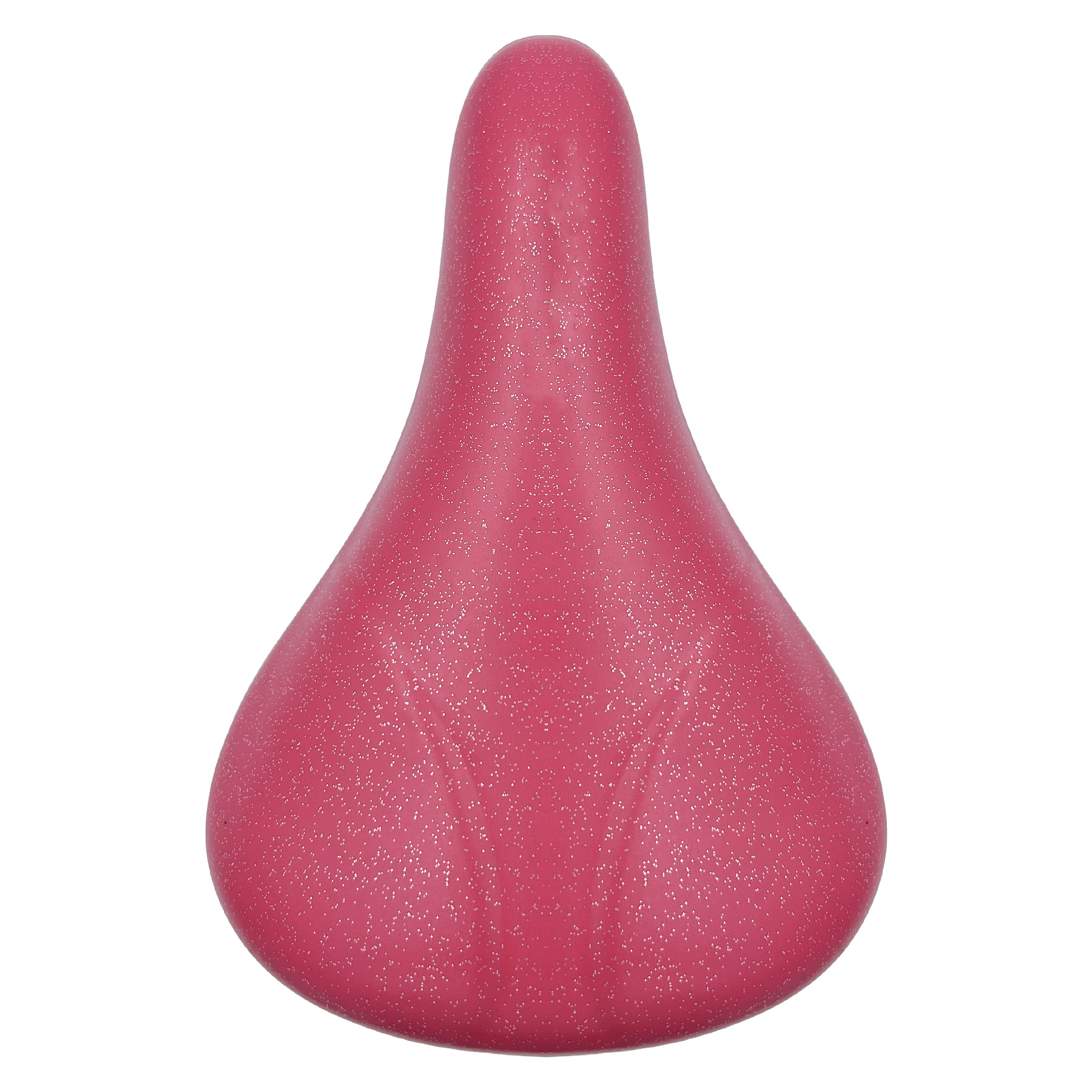 Mirim Glitter fúcsia con broche / castaña